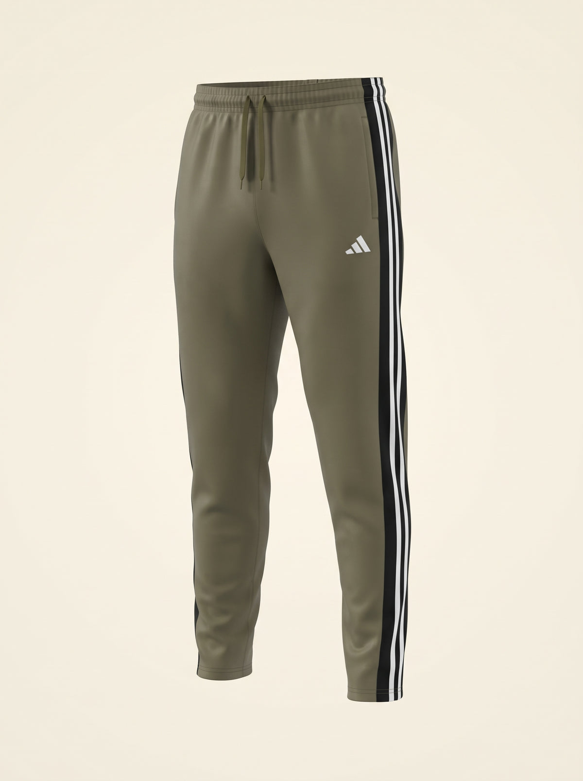 Men's 3-Stripe Dri-Fit Interlock Trouser – 160 GSM Power-Stretch Gym & Running Trouser | 6 Colors – Nighat Apparel