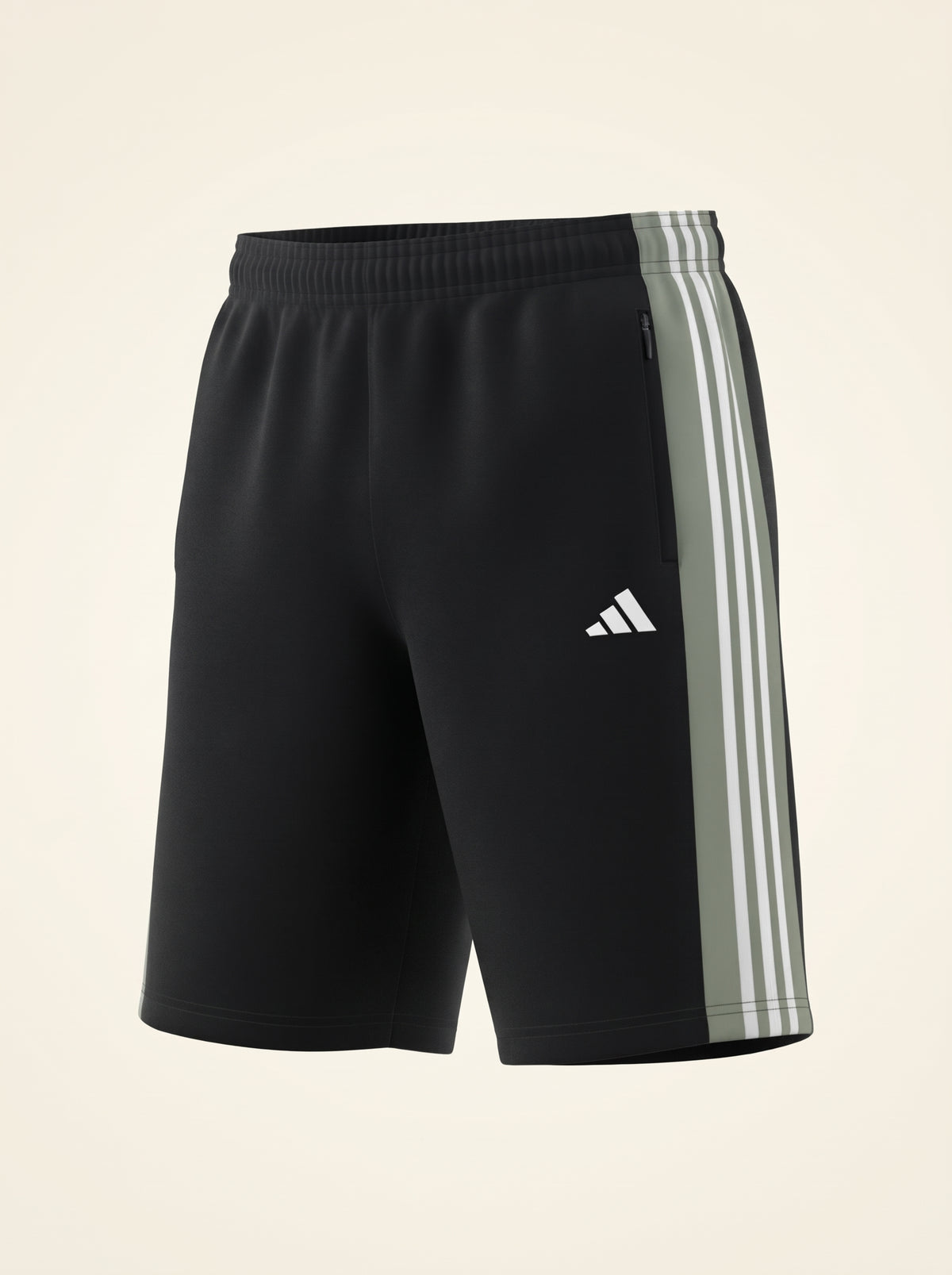 Men's 3-Stripe Dri-Fit Interlock Shorts – Soft Feel Gym & Casual Shorts | 6 Colors – Nighat Apparel