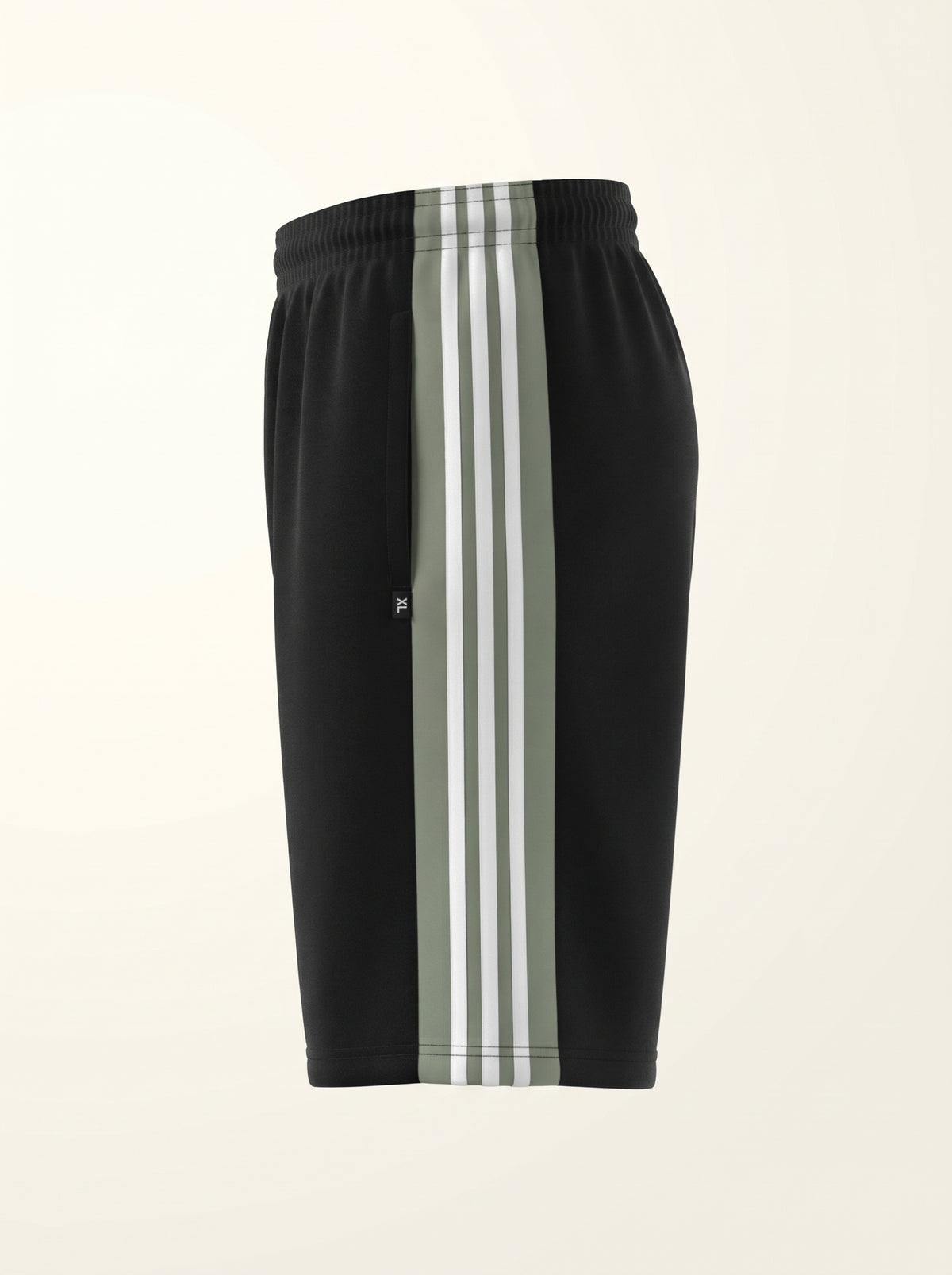 Men's 3-Stripe Dri-Fit Interlock Shorts – Soft Feel Gym & Casual Shorts | 6 Colors – Nighat Apparel