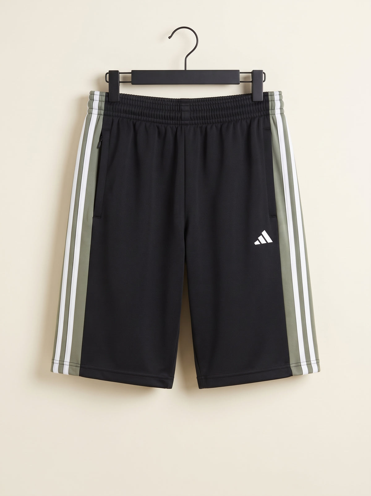 Men's 3-Stripe Dri-Fit Interlock Shorts – Soft Feel Gym & Casual Shorts | 6 Colors – Nighat Apparel