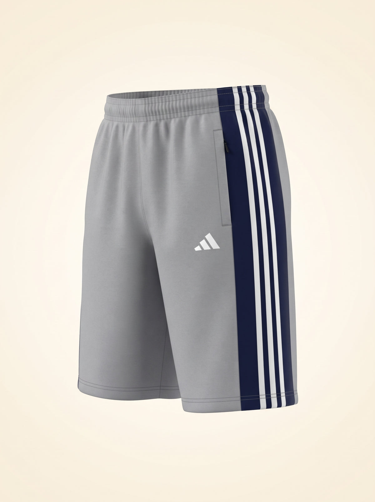 Men's 3-Stripe Dri-Fit Interlock Shorts – Soft Feel Gym & Casual Shorts | 6 Colors – Nighat Apparel