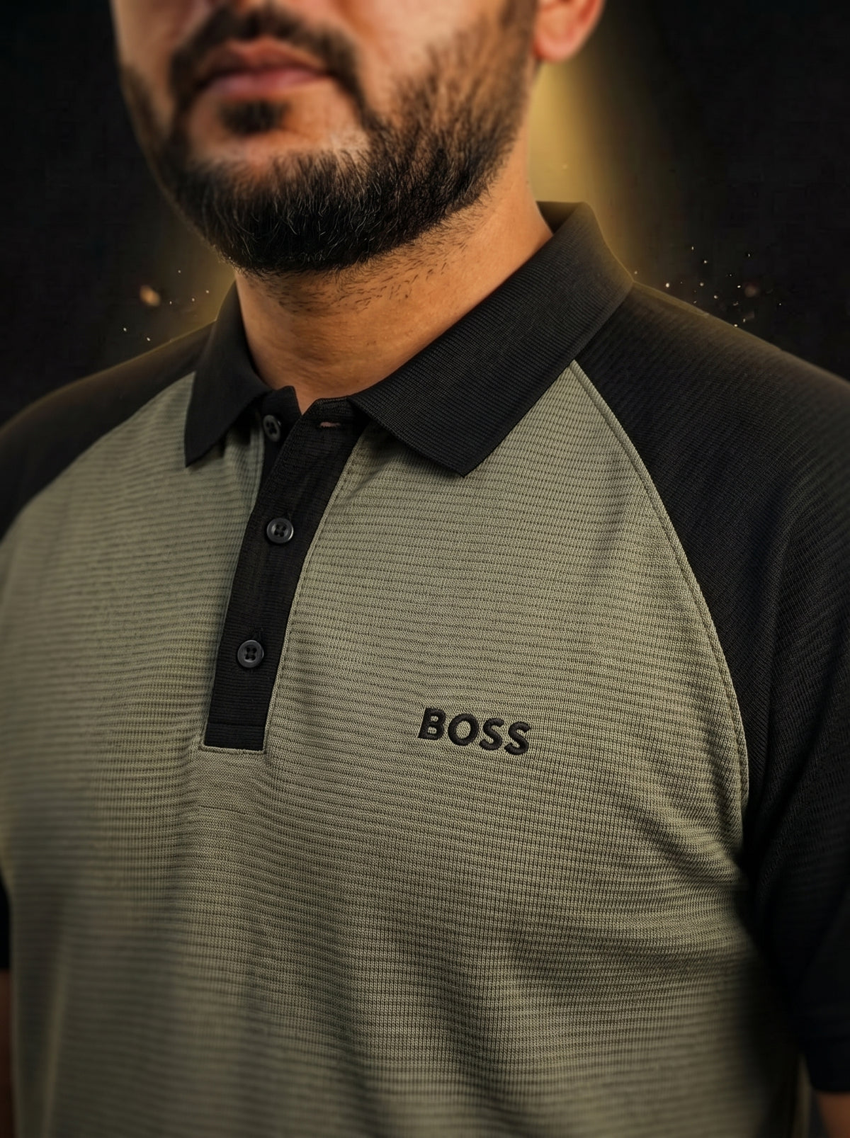 Men's Raglan Polo Tracksuit – 170 GSM Power-Stretch Suit | All-Season Casual Wear | 6 Colors – Nighat Apparel