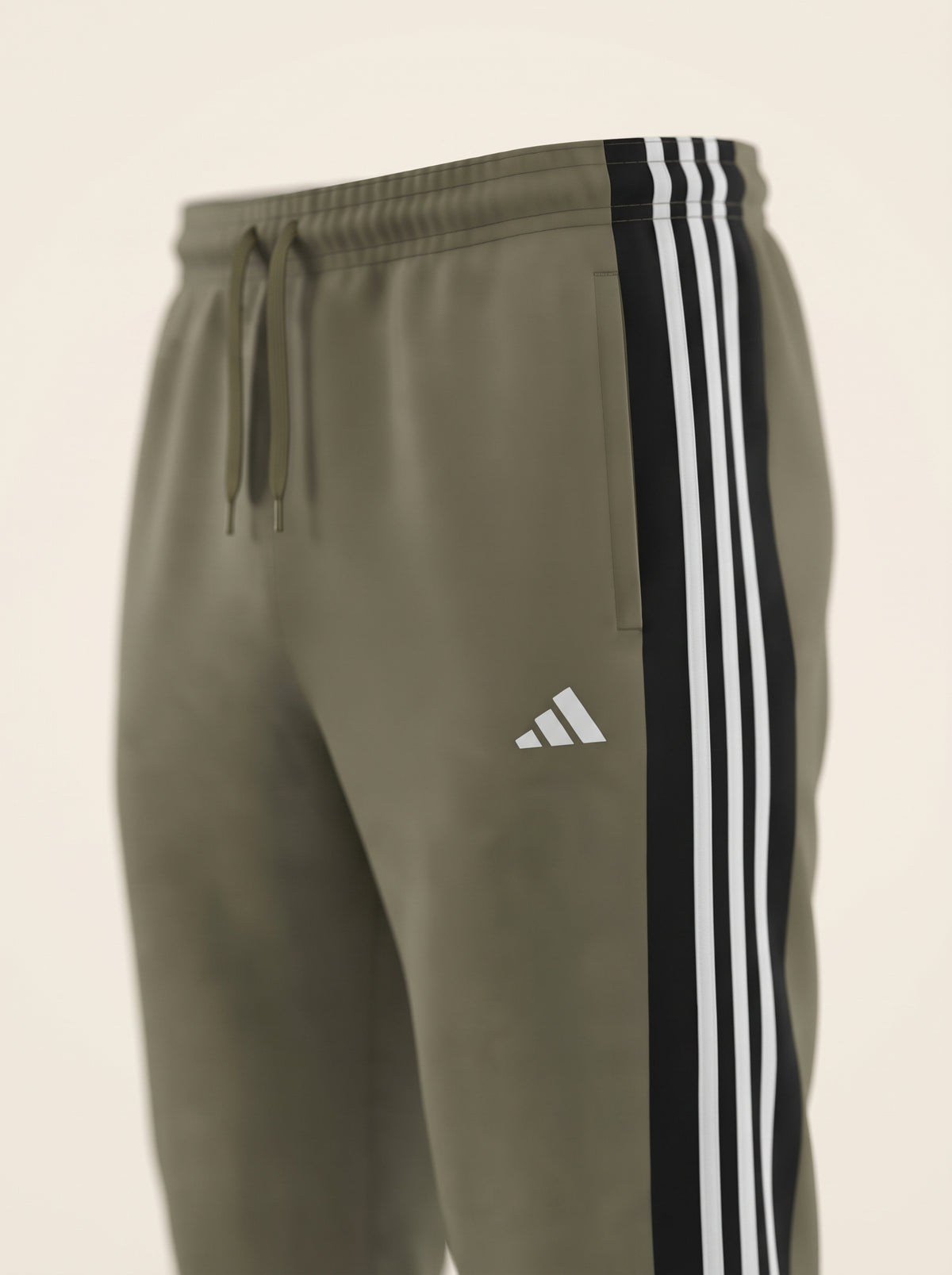 Men's 3-Stripe Dri-Fit Interlock Trouser – 160 GSM Power-Stretch Gym & Running Trouser | 6 Colors – Nighat Apparel