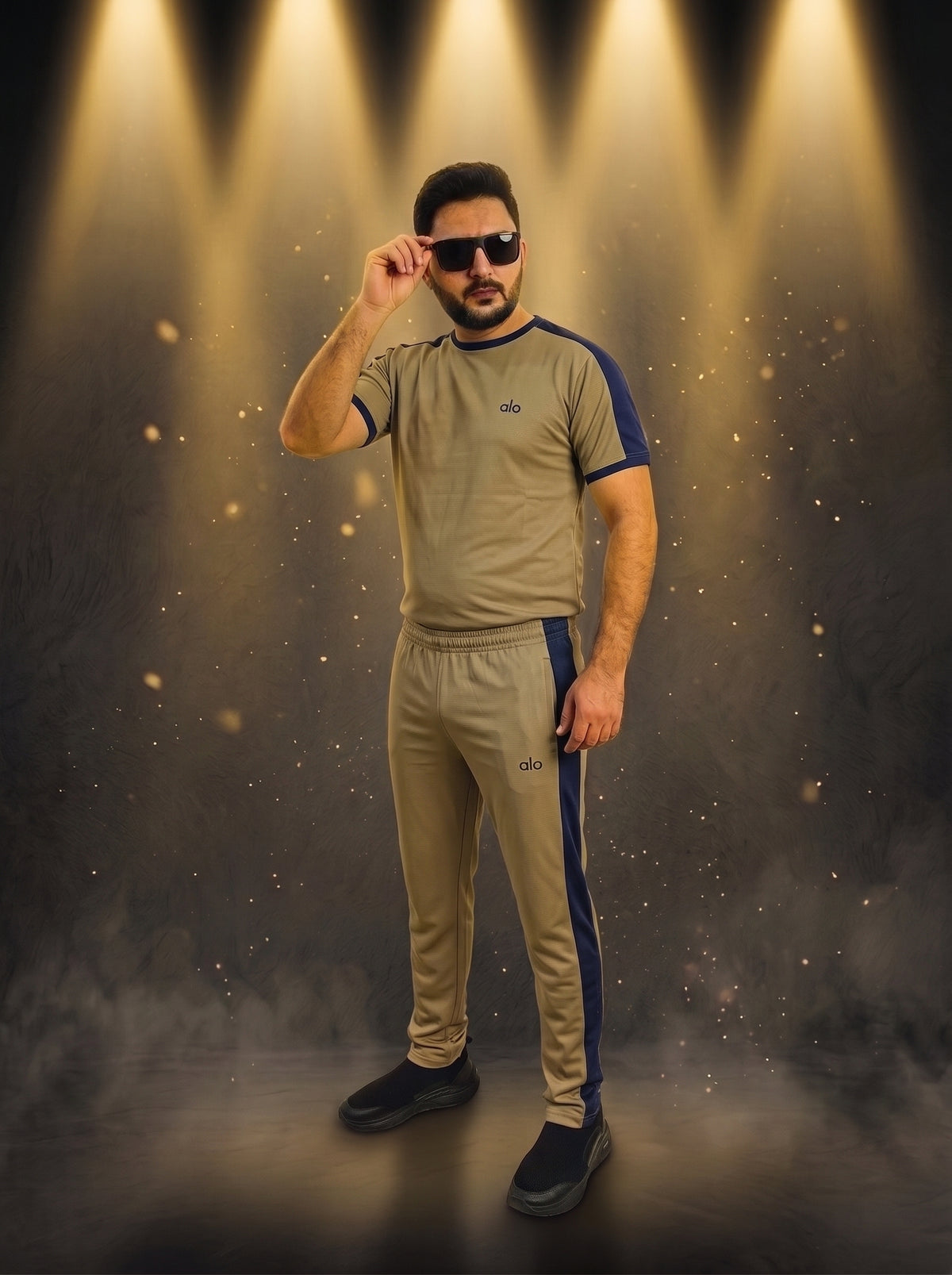 Men's Lycra Chamki Tracksuit – Comfort Meets Everyday Style