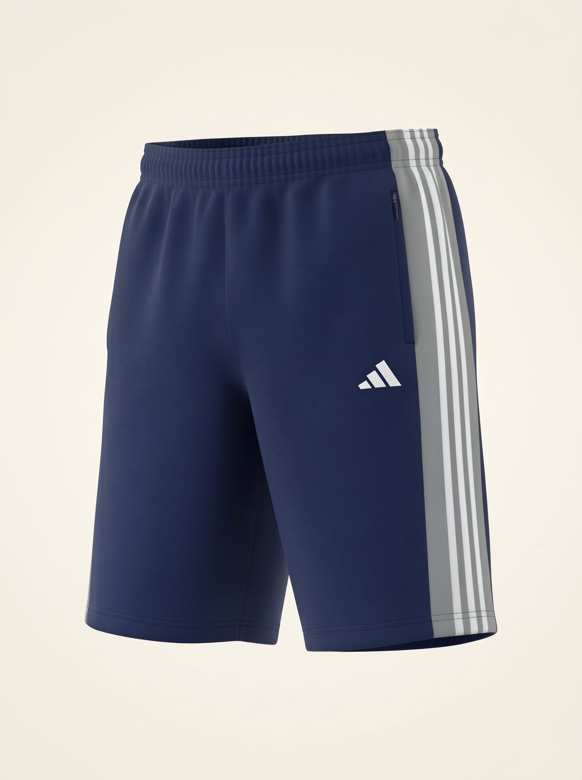 Men's 3-Stripe Dri-Fit Interlock Shorts – Soft Feel Gym & Casual Shorts | 6 Colors – Nighat Apparel