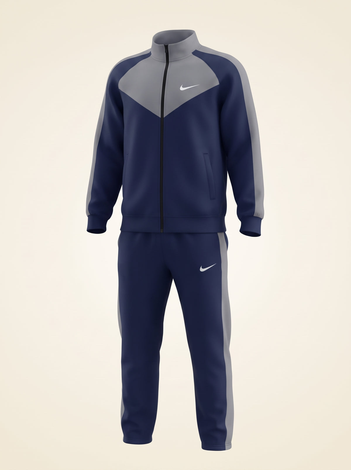 Unisex Microfleece Zip-Up Tracksuit – 280 GSM Warm Winter 2-Piece Set | Export Quality | 6 Colors – Nighat Apparel