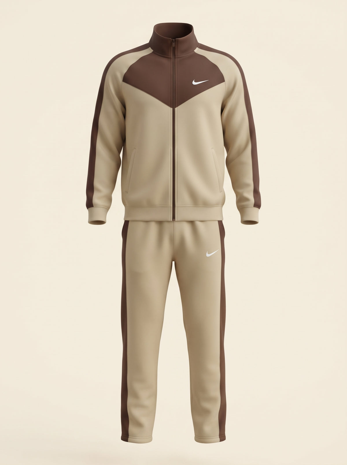 Unisex Microfleece Zip-Up Tracksuit – 280 GSM Warm Winter 2-Piece Set | Export Quality | 6 Colors – Nighat Apparel