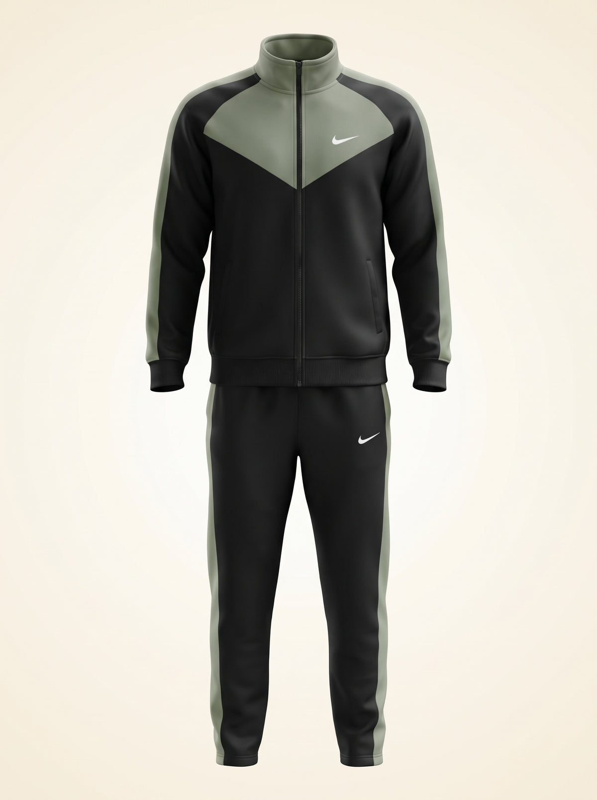Unisex Microfleece Zip-Up Tracksuit – 280 GSM Warm Winter 2-Piece Set | Export Quality | 6 Colors – Nighat Apparel
