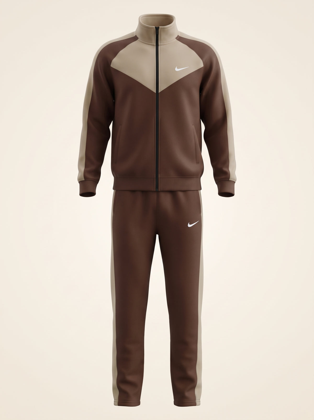 Unisex Microfleece Zip-Up Tracksuit – 280 GSM Warm Winter 2-Piece Set | Export Quality | 6 Colors – Nighat Apparel