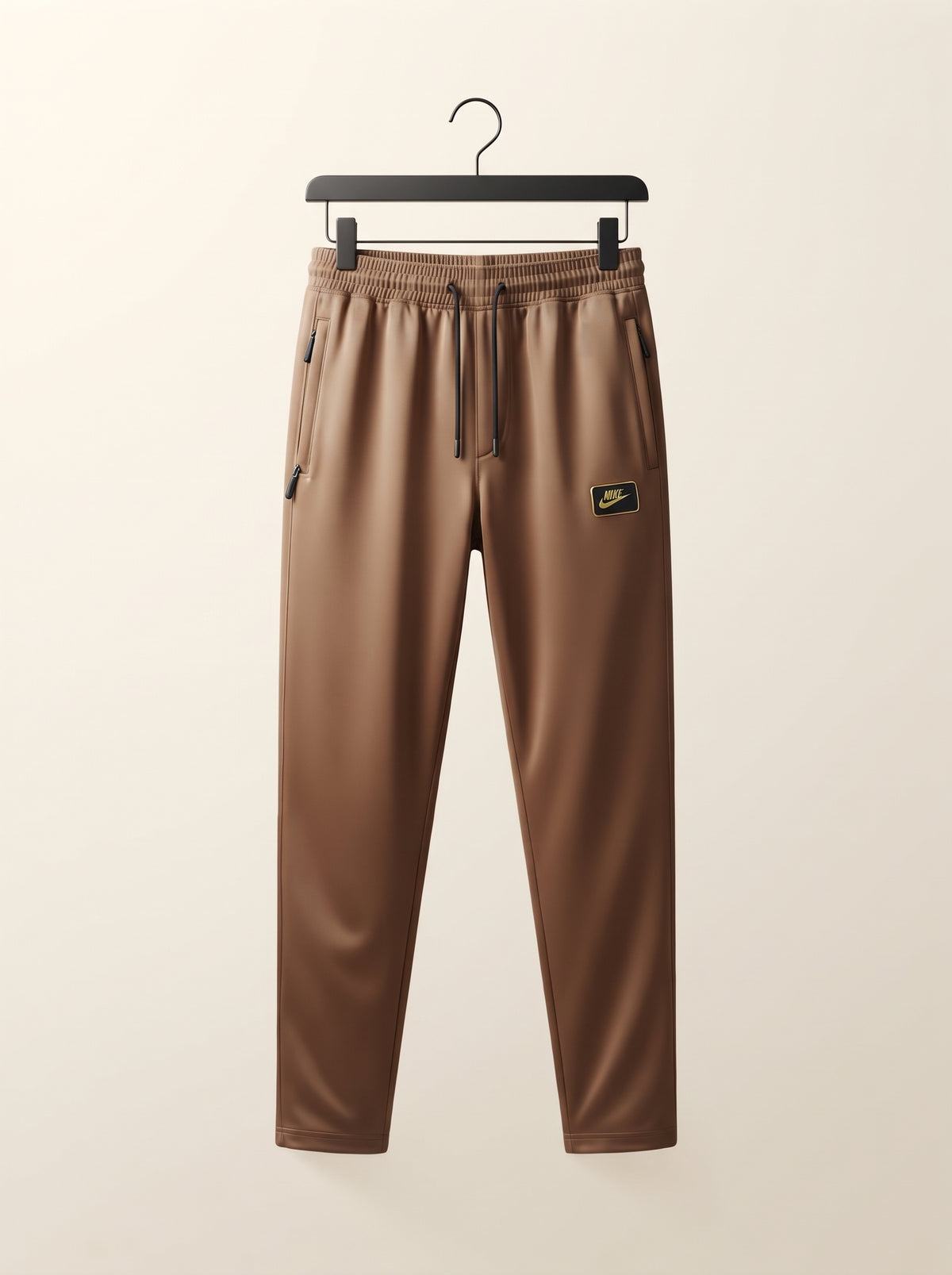 Men's Premium Lycra Trouser – 220 GSM Imported Power-Stretch | Badge Logo Casual & Gym Trouser | 6 Colors – Nighat Apparel