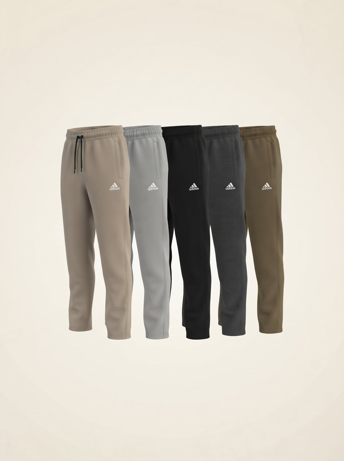 Men's Premium Woven Terry Trouser – 180 GSM Imported Fabric | Zip Pocket Casual Trouser | 5 Colors – Nighat Apparel